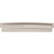 Jeffrey Alexander 192 mm Center Satin Nickel Square-to-Center Square Renzo Cabinet Cup Pull 141-192SN - alternate 7